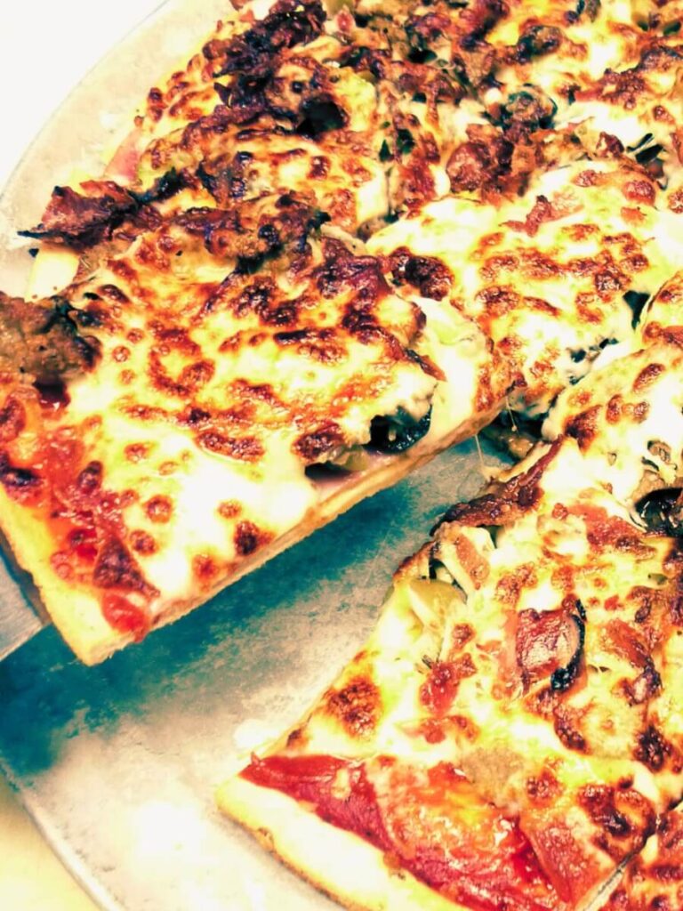 Pizza at 212 The Boiling Point